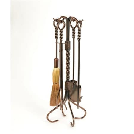 30 In. Twisted Rope Design Tool Set, Oil-Rubbed Bronze - Piece Of 5